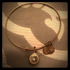 Alex And Ani April Birthstone Bracelet